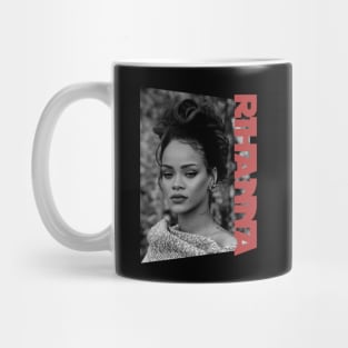 rihanna monochrome Mug